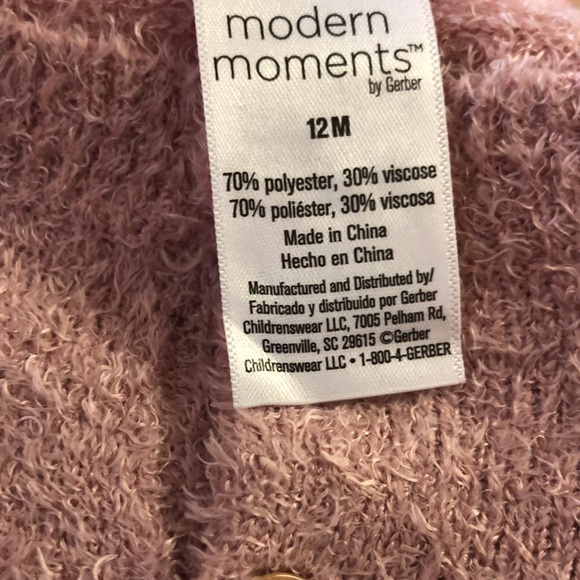 Sleeper /Romper SIZE ***12 M Pink NWT - Picture 9 of 10